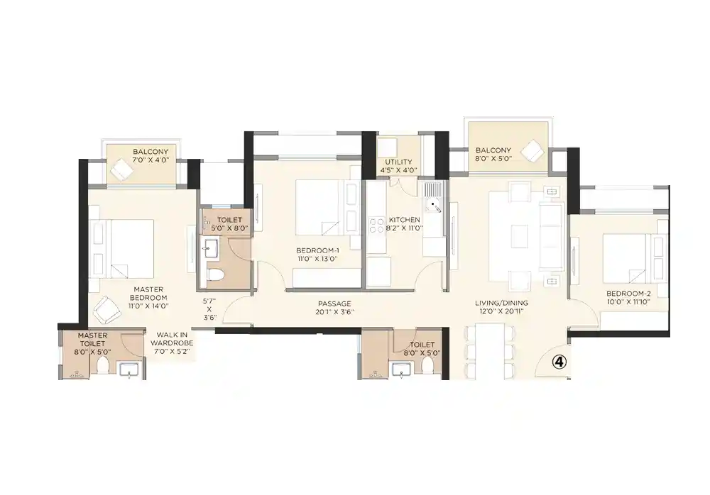 3 BHK